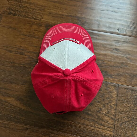 San Francisco 49ers SF red '47 adjustable hat cap - Picture 3 of 4